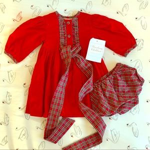 Strasburg Corduroy Dress with Bloomers